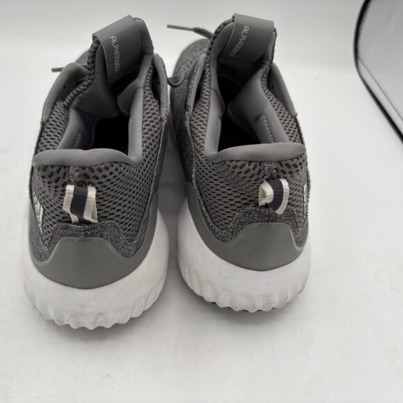Adidas Mens Alphabounce 1 Triple Grey White Running Training GV8826 Size 12.5 main image 7